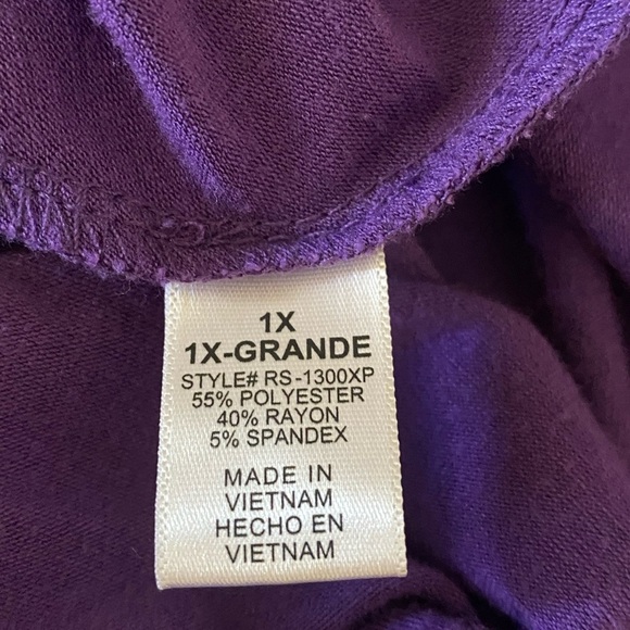 Zenana Purple Long Sleeve Dress - Picture 7 of 8